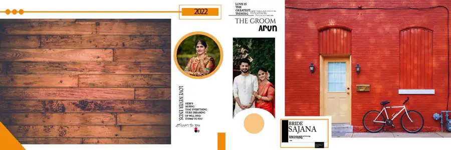 Wedding Album DM 12x36 PSD Templates