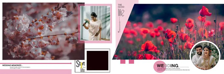 Wedding Album DM 12x36 PSD Templates