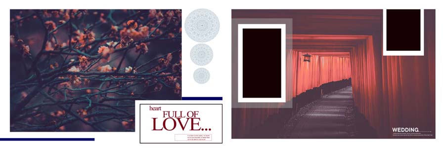 Wedding Album DM 12x36 PSD Templates