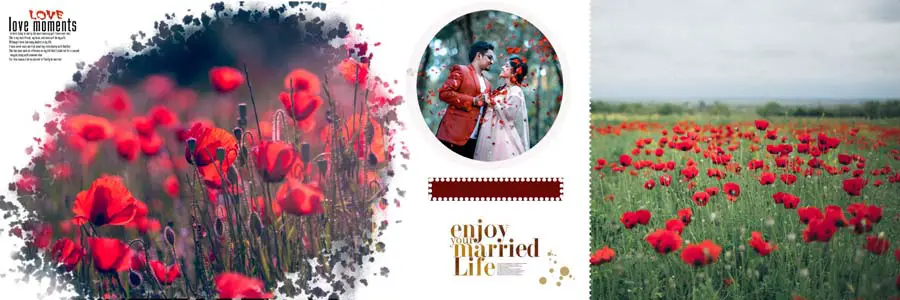 Wedding Album DM 12x36 PSD Templates