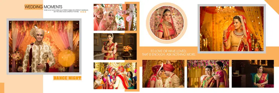 Creative 12x36 Wedding Album PSD Templates 2025