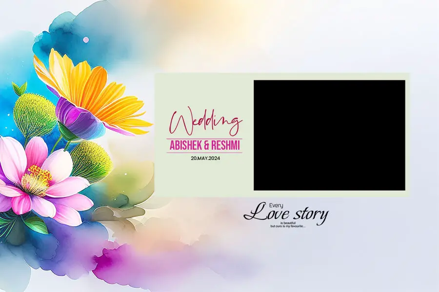 Free Indian Wedding Album Cover PSD 12x18 Designs 2025