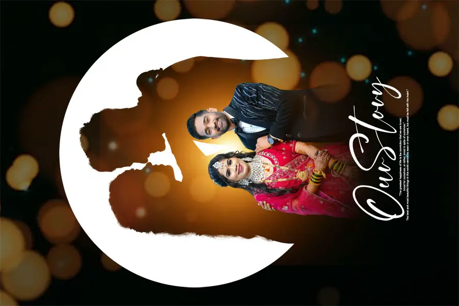 Free Indian Wedding Album Cover PSD 12x18 Designs 2025