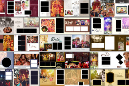 15 Free Wedding Album PSD Templates Download