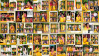 16 Haldi Ceremony Album Design PSD 12x36 Templates