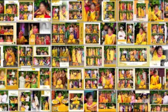 16 Haldi Ceremony Album Design PSD 12x36 Templates