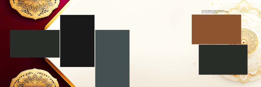 Elegant 12x36 Wedding Album Design PSD Layouts Free Download