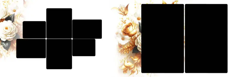 Elegant 12x36 Wedding Album Design PSD Layouts Free Download