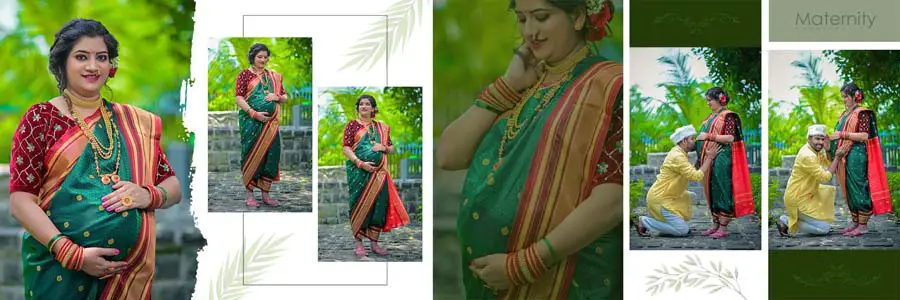 engagement and maternity mix 12x36 PSD template 300 dpi couple portrait design