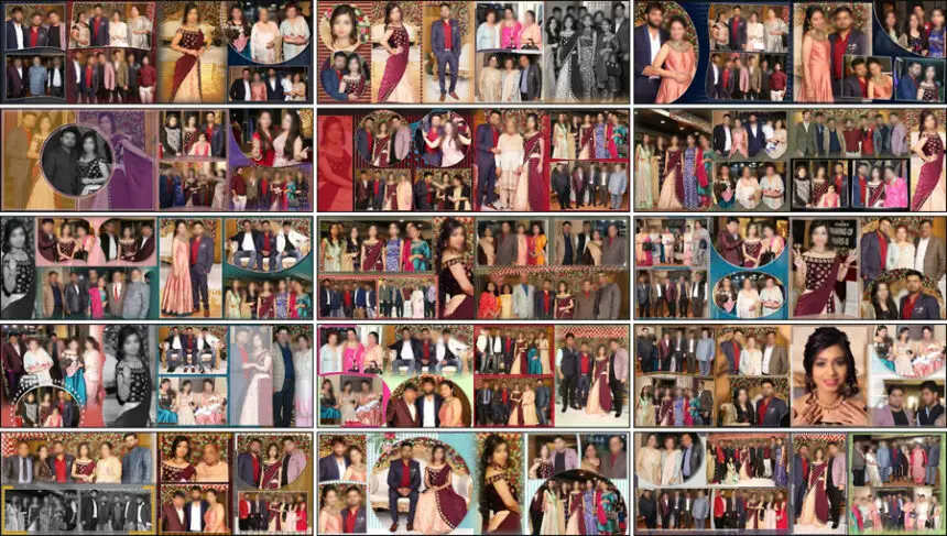 19 Creative Wedding Reception Album Design PSD Templates