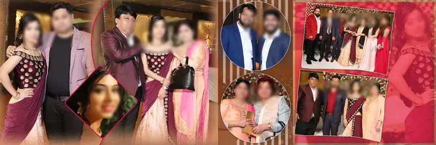 creative wedding reception album psd with clean layout