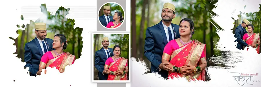 Latest 12x36 wedding album design PSD 2026 collection