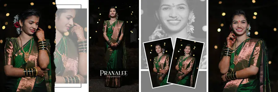 New Marathi wedding photo album sheet 12x36 PSD free download style
