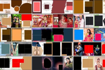 18 Bengali Album Design 12×36 PSD Layouts Free Download