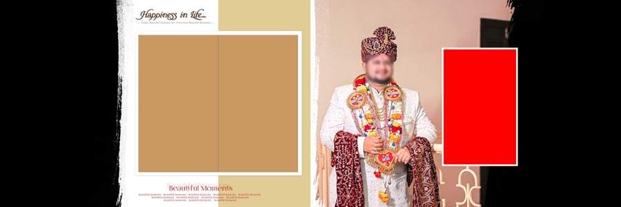 Best Bengali wedding album PSD template for photographers