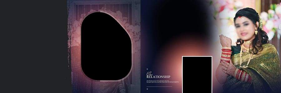 Premium Bengali album layout PSD for professional designers