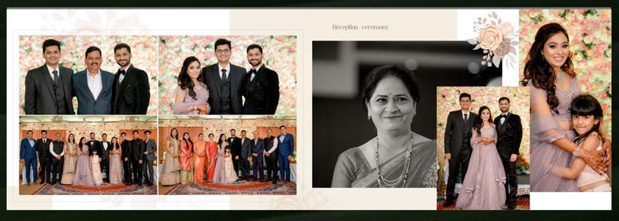 Free 12x36 album design PSD for wedding photos