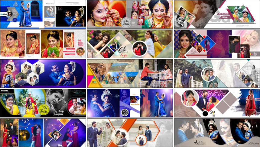 20 Latest 12x36 Pre-Wedding Album PSD Designs Free Download