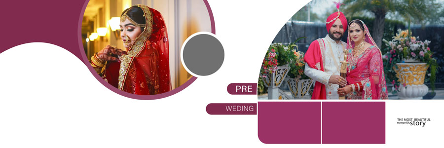 Creative 12x36 Indian marriage photo album PSD layout 15
