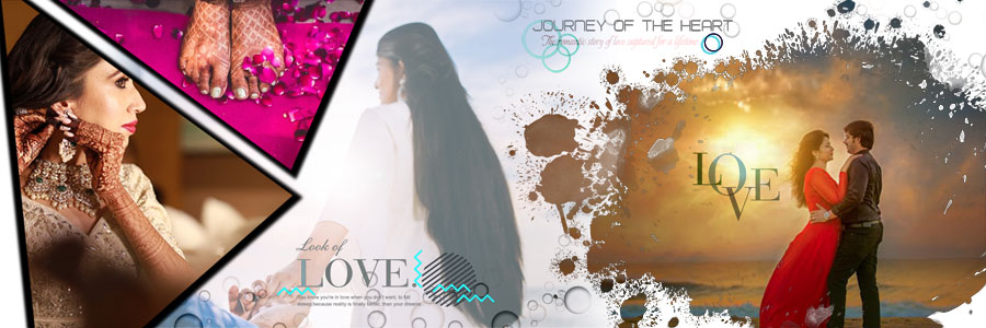 Final modern couple wedding album PSD layout preview 20
