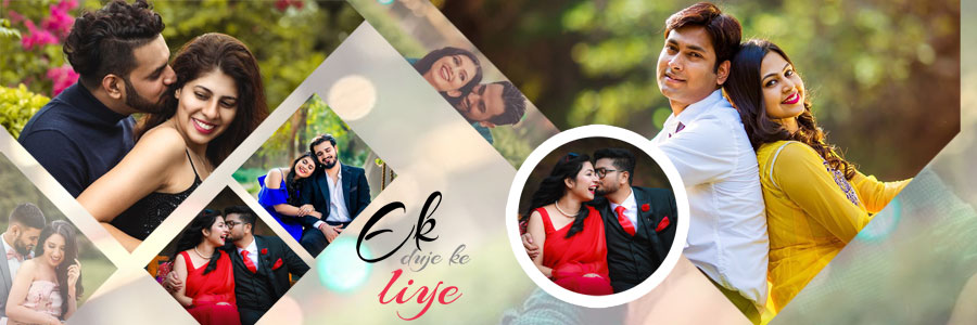 Modern 12x36 album design for couple portraits
