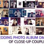 25 Wedding Photo Album DM Designs of Close-up Couples