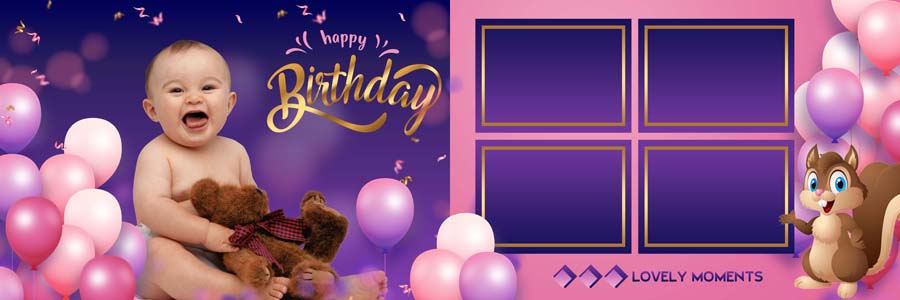 100 New 2020 Birthday Photo Album PSD Design