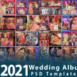 New 2021 Wedding Album Inner PSD Templates-Vol-03