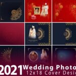 Wedding Photo Albums 12x18 Cover Design Vol-01