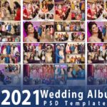 New 2021 Wedding Album Inner Psd Templates Vol-09