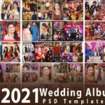 New 2021 Wedding Album Inner Psd Templates Vol-08